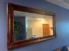 42" X 70" WOOD FRAMED MIRROR