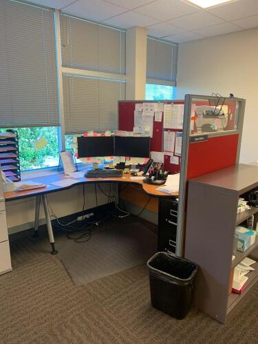 6' X 6' CUBICLE WORKSTATION