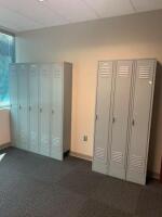 LOT OF 8 DOORS OF PENCO LOCKERS