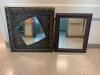 LOT OF 2 MIRRORS