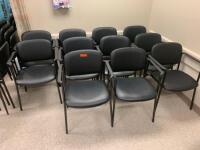 LOT OF 11 SIDE CHAIRS