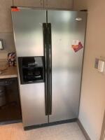 WHIRLPOOL SIDE BY SIDE REFRIGERATOR