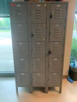 LOCKERS.COM, 15 COMPARTMENT LOCKER UNIT