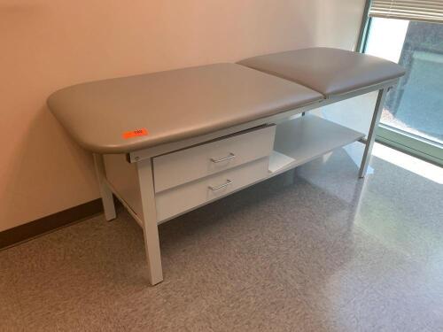 EXAM TABLE WITH 2 DRAWERS