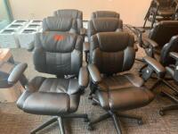 LOT OF 6 SWIVEL CHAIRS