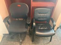 LOT OF 2 CHAIRS