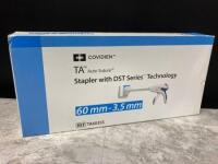 COVIDIEN STAPLER WITH DST SERIES TECHNOLOGYEXP DATE: 03/31/2022 LOT #: P7C1181KNX REF #: QUANTITY: 1 PACKAGE TYPE: EACH QTY IN PACKAGE: 1