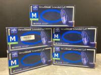 MEDLINE MEDIUM EXAM GLOVES REF #: VS711M QUANTITY: 5 PACKAGE TYPE: BOX QTY IN PACKAGE: 50