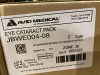 AVID MEDICAL, INC. EXP DATE: 09/30/2021 LOT #: 1347572 REF #: JBWE004-08_0003 QUANTITY: 5 PACKAGE TYPE: BOX QTY IN PACKAGE: 2