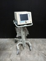 RESPIRONICS BIPAP VISION VENTILATOR ON ROLLING STAND