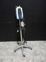 WELCH ALLYN SPOT VITAL SIGNS VITAL SIGN MONITOR ON ROLLING STAND