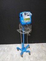 GE PRO 400 VITAL SIGN MONITOR ON ROLLING STAND