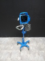 GE PROCARE 200 VITAL SIGN MONITOR ON ROLLING STAND