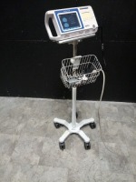 LABORIE PORTASCAN 3D BLADDER SCAN WITH PROBE AND ROLLING STAND