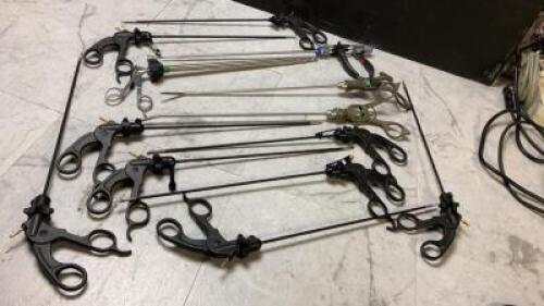 LOT OF LAPAROSCOPIC INSTRUMENTS