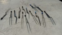 LOT OF MALIS FORCEPS