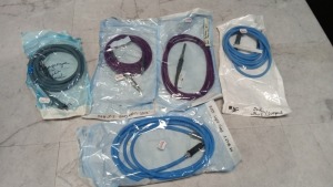 LOT OF LIGHT CABLES