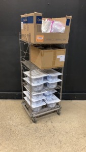 LOT OF VARIOUS DISPOSABLE (CART NOT INCLUDED)