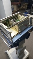 DRAGER EVITA 2 DURA VENTILATOR ON ROLLING STAND (PARTS UNIT)