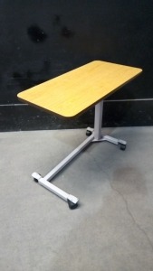 BASIC AMERICAN METAL OVERBED TABLE
