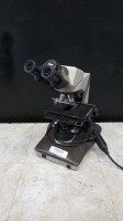 NIKON LABOPHOT-2 LAB MICROSCOPE WITH 2 EYEPIECES AND 4 OBJECTIVES (EPLAN 4/.1, EPLAN 10/.25, EPLAN 40/.65, SEMI PLAN ACHRO)