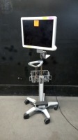 MEDVIX AMVX2108 21 INCH MONITOR ON ROLLING STAND