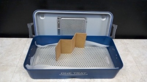 INNOVATIVE STERILIZATION TECHNOLOGIES M2406 ONE TRAY STERILIZATION CASE