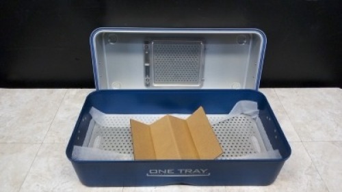 INNOVATIVE STERILIZATION TECHNOLOGIES M2406 ONE TRAY STERILIZATION CASE