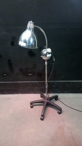BRANDT 53103 INFRARED LAMP ON ROLLING STAND