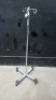 IV POLE ON ROLLING STAND