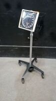 WELCH ALLYN SPHYGMOMANOMETER ON ROLLING STAND