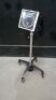 WELCH ALLYN SPHYGMOMANOMETER ON ROLLING STAND