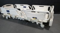 STRYKER FL28EX HOSPITAL BED W/HEAD & FOOTBOARD & SCALE