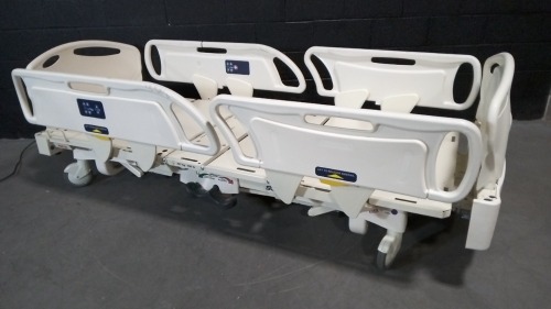 STRYKER FL28EX HOSPITAL BED W/HEAD & FOOTBOARD & SCALE