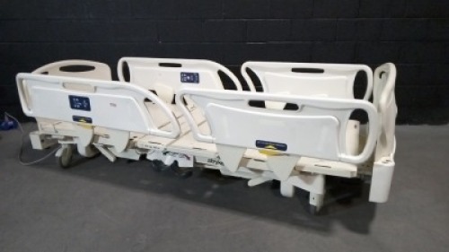 STRYKER FL28EX HOSPITAL BED W/HEAD & FOOTBOARD & SCALE