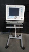 RESPIRONICS BIPAP VISION VENTILATOR ON ROLLING STAND