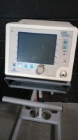 RESPIRONICS BIPAP VISION VENTILATOR ON ROLLING STAND