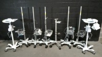 LOT OF ROLLING STANDS