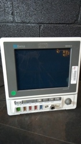 EAGLE SERIES 2 MONCHROME EL PATIENT MONITOR (CRACKED DISPLAY)