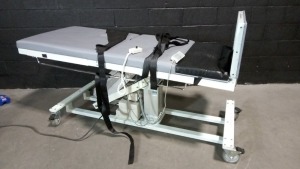MEDICAL POSITIONING INC. 1117 ECHO TABLE W/HAND CONTROL