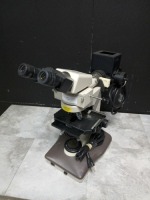 NIKON LABOPHOT-2 MICROSCOPE WITH 10X EYEPIECES AND 5 OBJECTIVES: 100, 40, 10, 4,4