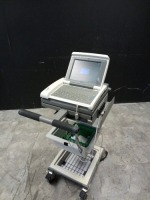 GE MAC 5000 ECG/EKG WITH CART