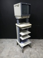 OLYMPUS ENDO CART WITH MONITOR