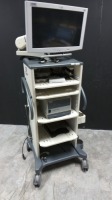 STORZ ENODO CART WITH LED HD MONITOR AND 20205620 HD CONNECT CONSOLE