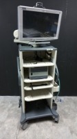 STORZ ENODO CART WITH LED HD MONITOR AND 20205620 HD CONNECT CONSOLE