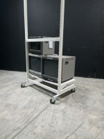 MISC. CART WITH MONITORS