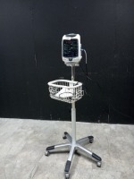 IRIS PMS8210A VITAL SIGN MONITOR ON ROLLING STAND