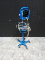 GE PROCARE 300 VITAL SIGN MONITOR ON ROLLING STAND