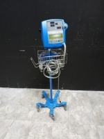 GE PRO 100V2 VITAL SIGN MONITOR ON ROLLING STAND