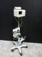 BARD SITE RITE 4 PORTABLE ULTRASOUND WITH PROBE, AND PRINTER, ON ROLLING STAND